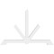 Ekena Millwork Vanguard Architectural Grade PVC Gable Bracket, 108"W x 72"H x 6"D x 6"F, 16/12 Pitch GBP108X72X0606VAN00 - alternate 2